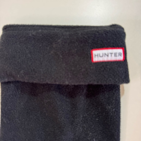 Hunter Black Fleece Boot Socks/liner size 7 - Picture 1 of 6